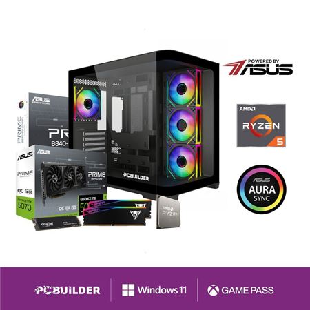 Picture of PCBuilder Ryzen 5 7600 MAVERICK Windows 11 Gaming PC