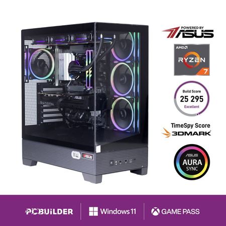 Picture of PCBuilder Ryzen 7 7800X3D MAXIMUS Windows 11 Gaming PC