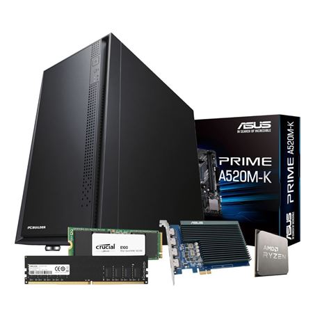Picture of PCBuilder AMD Ryzen 5 3400G GT730 HOME MASTER Windows 11 Desktop PC
