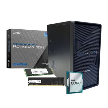Picture of PCBUiLDER™ Intel Core i3-14100 HOME MASTER Windows 11 Desktop PC