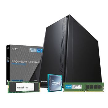 Picture of PCBuilder Intel i3-14100 OFFICE Master Windows 11 Desktop PC