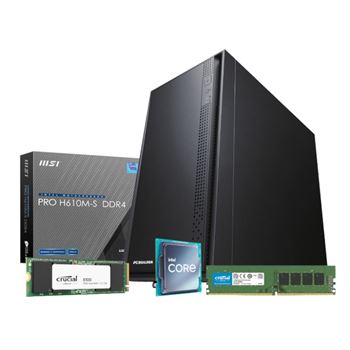 Picture of PCBuilder Intel i5-12400 OFFICE MASTER Core Windows 11 Pro Desktop PC