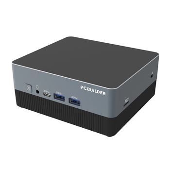 Picture of PCBuilder CUBE Intel i5-1235U 8GB DDR4 512GB Windows 11 Home Mini PC