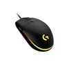 Picture of Logitech G203 Lightsync Wired Gaming Mouse Black