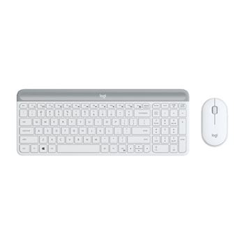 Picture of Logitech MK470 Slim Wireless Keyboard and Mouse Combo Off-White