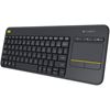 Picture of Logitech K400 Plus Wireless Touch Keyboard Dark Grey