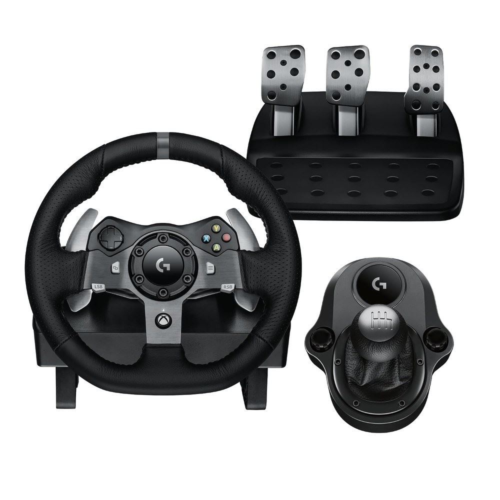 Logitech G920 Driving Force Racing Wheel (Xbox and PC) | Web Direct