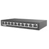 Uniview 8 Port 10/100 PoE Unmanaged Switch with 2 x RJ45 10/100 Uplink NSW2020-10T-POE-IN