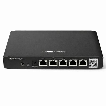 Reyee 5 Port 1GE 100 Client Business Router with 1 WAN 1GE Uplink RG-EG105G-V3