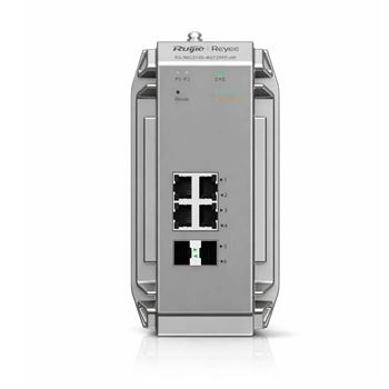 Reyee 4 Port 1GE PoE Cloud Managed Industrial Switch with 2 SFP 1GE Uplinks RG-NIS3100-4GT2SFP-HP