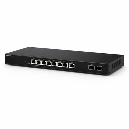 Reyee 10 Port 1GE 350 Client Business Router with 1 WAN 1GE Uplink RG-EG310GH-E