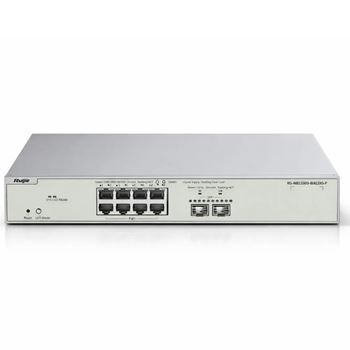Reyee 8 Port 2.5Gbps PoE Cloud Managed Switch with 2 SFP+ 10GE Uplinks RG-NBS3300-8MG2XS-P