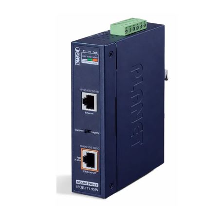 Planet Single-Port Multi-Gigabit 802.3bt PoE++ Injector (95 Watts) POE-171A-95