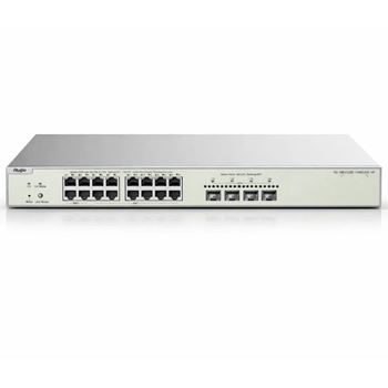 Reyee 16 Port 2.5Gbps PoE Cloud Managed Switch with 4 SFP+ 10GE Uplinks RG-NBS3300-16MG4XS-HP