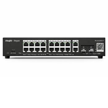 Reyee 16 Port 1GE PoE Switch with 2 x RJ45 1GE Uplinks and 2 x SFP 1GE Uplinks RG-ES220GS-P
