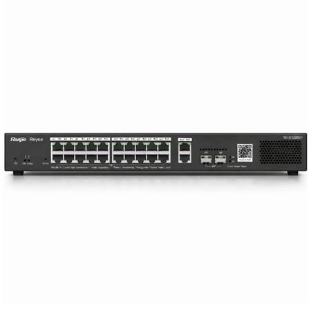 Reyee 24 Port 1GE PoE Switch with 2 x RJ45 1GE Uplinks and 2 x SFP 1GE Uplinks RG-ES228GS-P