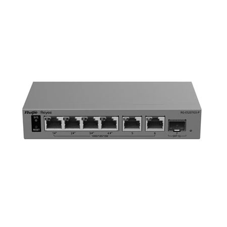 Ruijie 10-Port Gigabit Smart Cloud-Managed PoE Switch with 1-Port SFP RG-ES211GS-P
