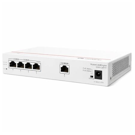 Huawei 4 Port 1GE PoE 150 Client Business Router with 1 WAN 1GE Uplink S380-L4P1T