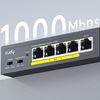 Cudy 4 Port Gigabit PoE 1x PoE Input 60W Switch POE40