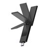 Cudy AX5400 Wi-Fi 6E USB 3.0 Tri-Band High-Gain Adapter-Black WU5400