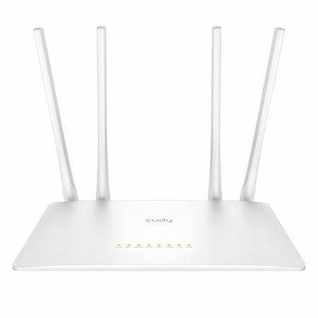 Cudy WR300S 300Mbps 5-Port Wi-Fi 4 Router – White