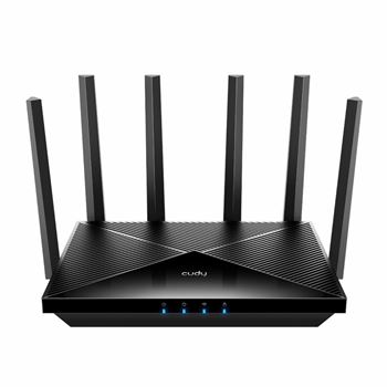 Cudy BE6500 Wi-Fi 7 Dual-Band Router with 2.5Gb WAN-Black WR6500H