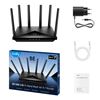 Cudy BE6500 Wi-Fi 7 Dual-Band Router with 2.5Gb WAN-Black WR6500H
