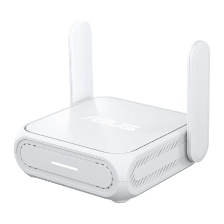 ASUS Go Wi-Fi 7 Dual-Band Travel Router with 5G - White RT-BE58 GO