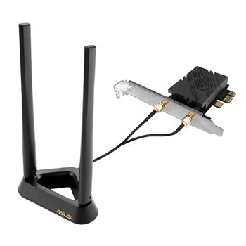 ASUS BE9400 Tri-Band Wi-Fi 7 6GHz PCIe Adapter-Black PCE-BE92BT