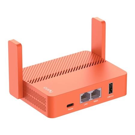 Cudy AC1200 Wi-Fi Mini VPN Router - Orange TR1200