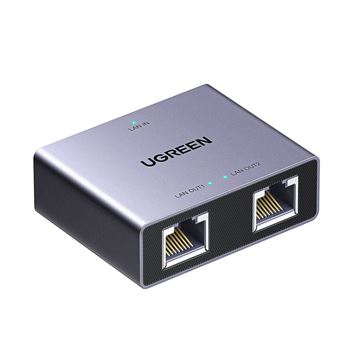 UGREEN 1-to-2 Gigabit Ethernet Splitter, 1000Mbps LAN Network Adapter NW301-45311