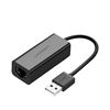 UGREEN CR110 Ethernet Adapter | USB 2.0 to RJ45 - Black CR110-20254