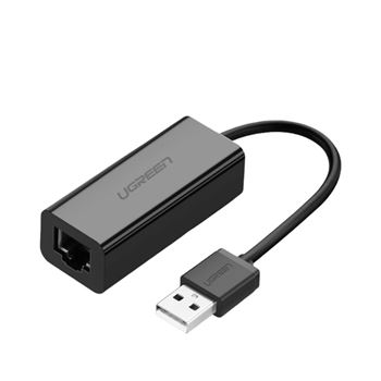 UGREEN CR110 Ethernet Adapter | USB 2.0 to RJ45 - Black CR110-20254