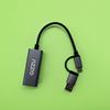 Gizzu High Speed Type-C/A to Gigabit Adapter Poly GAPCGB
