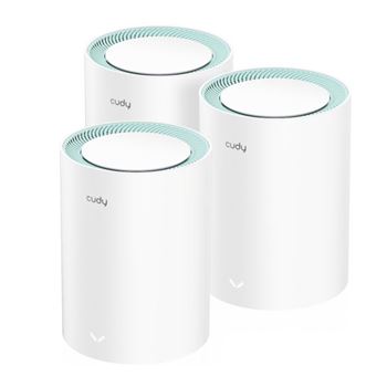 Cudy AC1200 Wi-Fi Mesh Kit 3 Pack With Gigabit M1300 3PACK