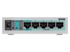 MikroTik SwOS Smart Switch 5 Port Gigabit 1SFP CSS106-5G-1S