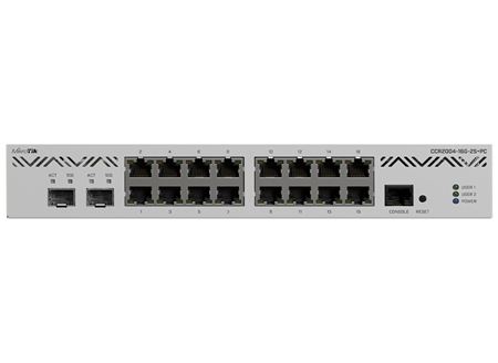 MikroTik Cloud Core 16 Port Gigabit 2SFP+ Passive Cooling Router CCR2004-16G-2S+PC