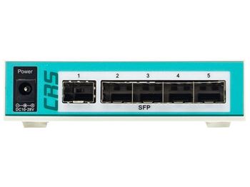 MikroTik Cloud Router Switch 5 Port SFP 1 PoE/SFP Port CRS106-1C-5S