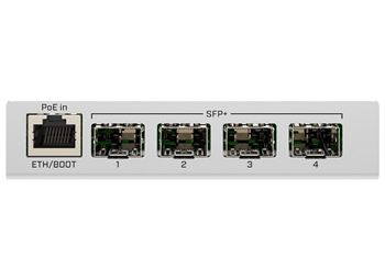 MikroTik Cloud Router Switch 4 Port SFP+ with PoE Input CRS305-1G-4S+IN