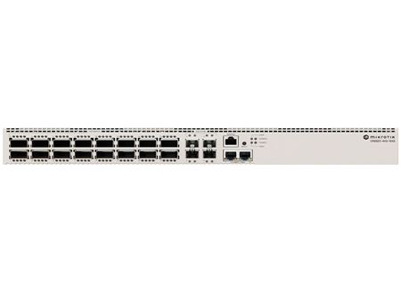 MikroTik Cloud Router Switch 16 Port QSFP28 4xSFP28 2x10Gbps CRS520-4XS-16XQ-RM