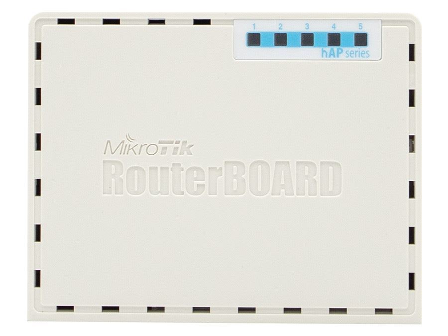 MikroTik hAP 5 Port Ethernet 300Mbps WiFi 4 Router RB951Ui-2nD | Web Direct