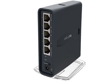 MikroTik hAP ac Lite Tower 5 Port Ethernet 750Mbps WiFi 5 Router RB952Ui-5ac2nD-TC