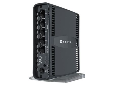 MikroTik hAP ax2 5 Port Gigabit 1800Mbps WiFi 6 Router C52iG-5HaxD2HaxD-TC