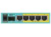 MikroTik hEX PoE 5 Port Gigabit 1SFP PoE Out Desktop Router RB960PGS