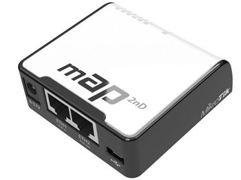 MikroTik mAP 2.4GHz 1.2dBi USB PoE WiFi AP RbmAP2n