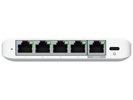 Ubiquiti UniFi Flex Mini 2.5Gbps 5 Port Switch with PoE Input USW-Flex-2.5G-5