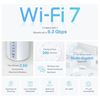 TP-Link Deco BE65 (2-Pack) BE9300 Whole Home Mesh Wi-Fi 7 System
