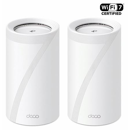 TP-Link Deco BE85 (2-Pack) BE19000 Tri-Band Whole Home Mesh Wi-Fi 7 System