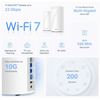 TP-Link Deco BE85 (1-Pack) BE19000 Tri-Band Whole Home Mesh Wi-Fi 7 System
