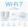 TP-Link Deco BE85 (2-Pack) BE19000 Tri-Band Whole Home Mesh Wi-Fi 7 System